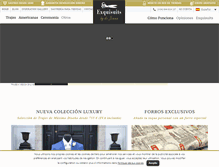 Tablet Screenshot of exquisuits.com